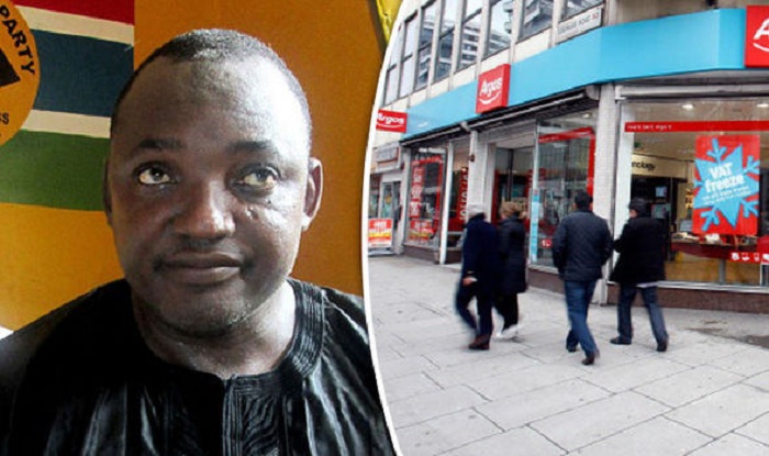Gambia`s new president was Argos security guard in north London